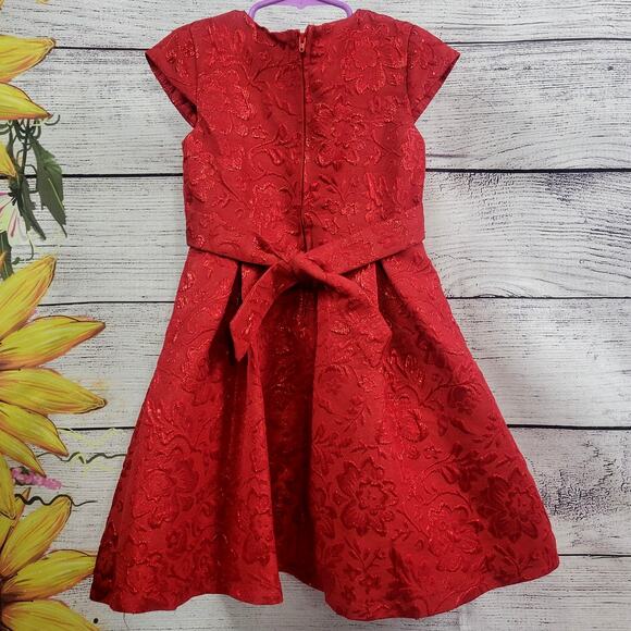 Wonder Nation Red Formal Dress Size 6 - Picture 7 of 7